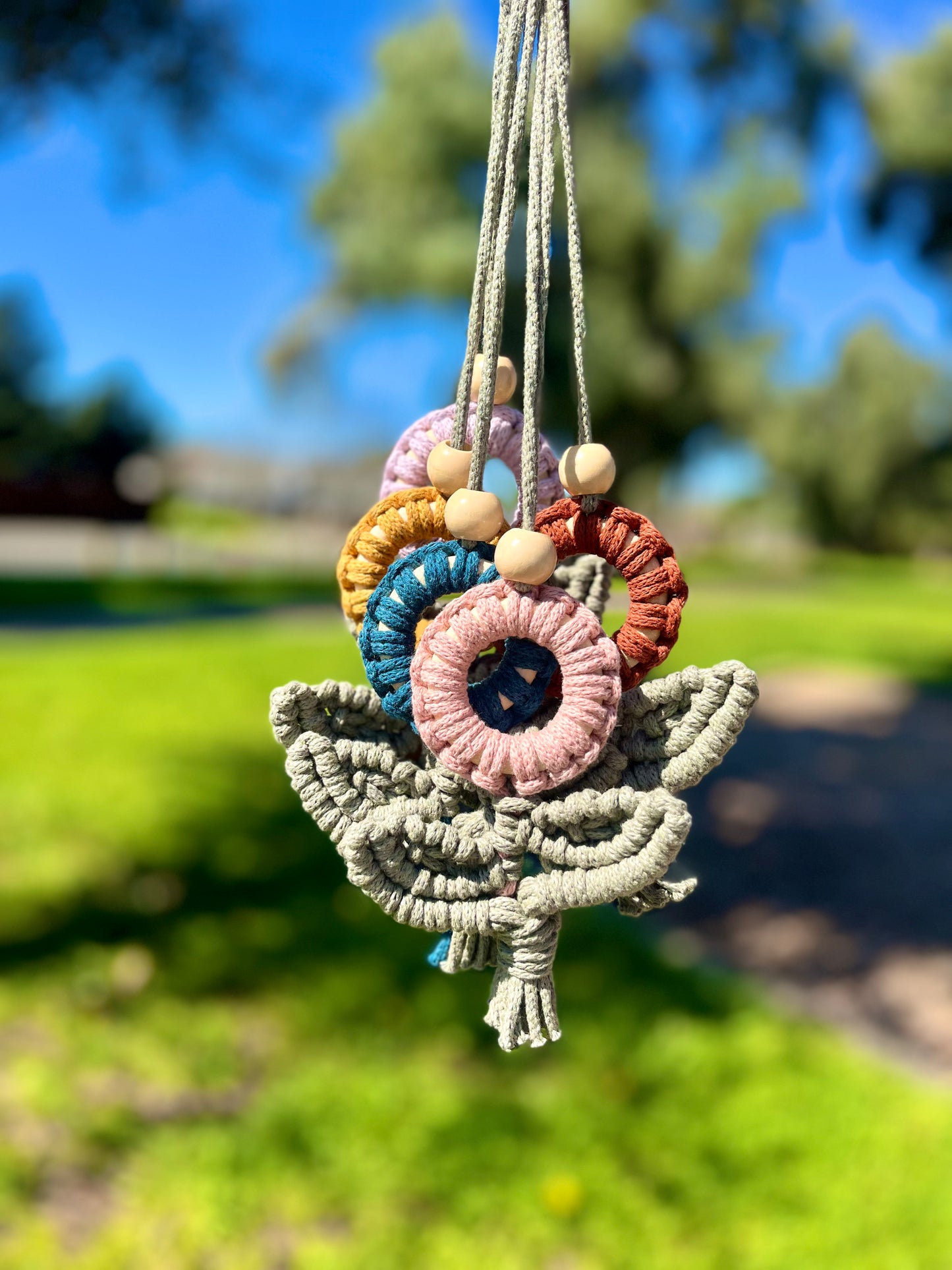 Flower Car Charm