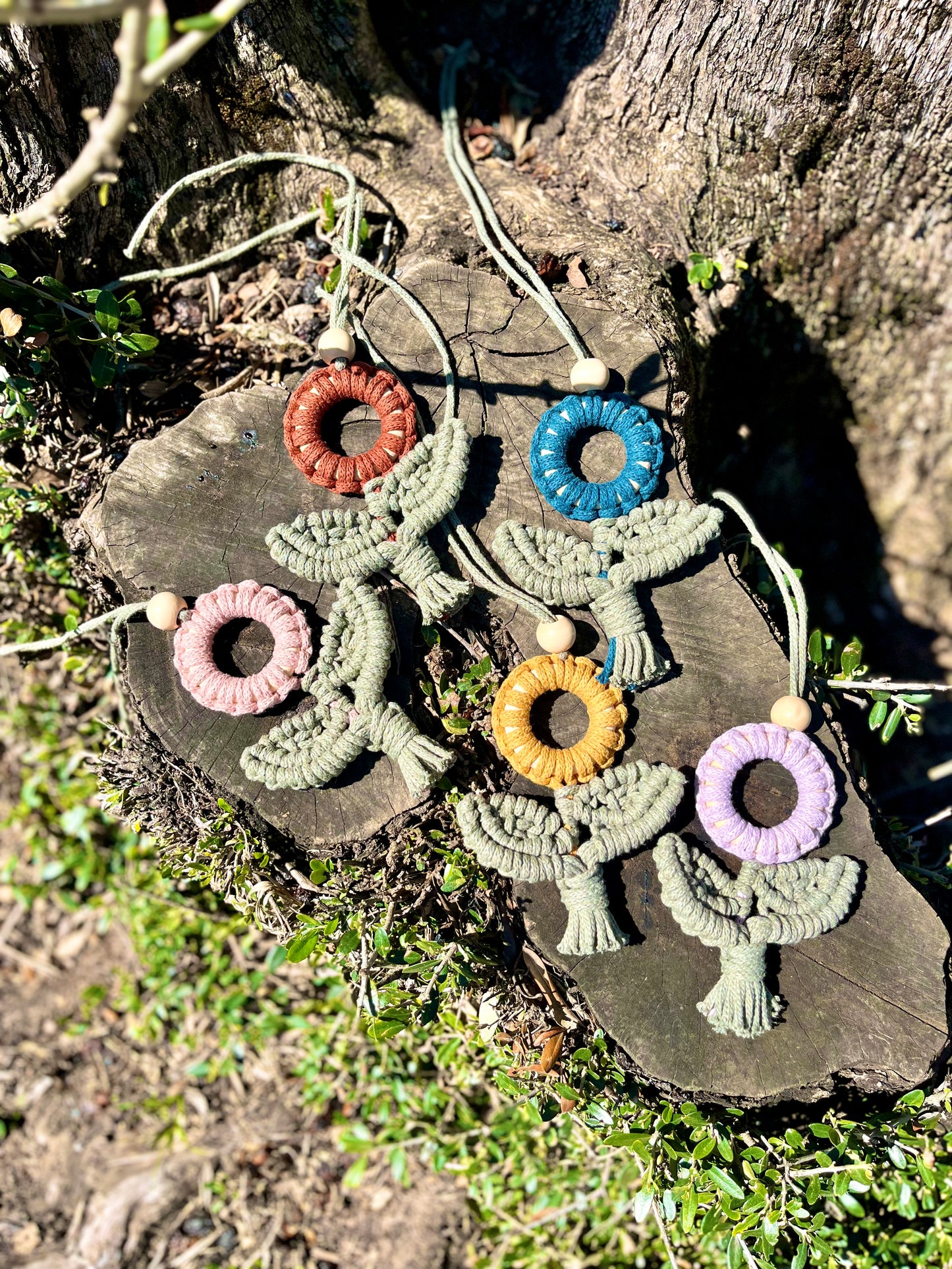 Flower Car Charm