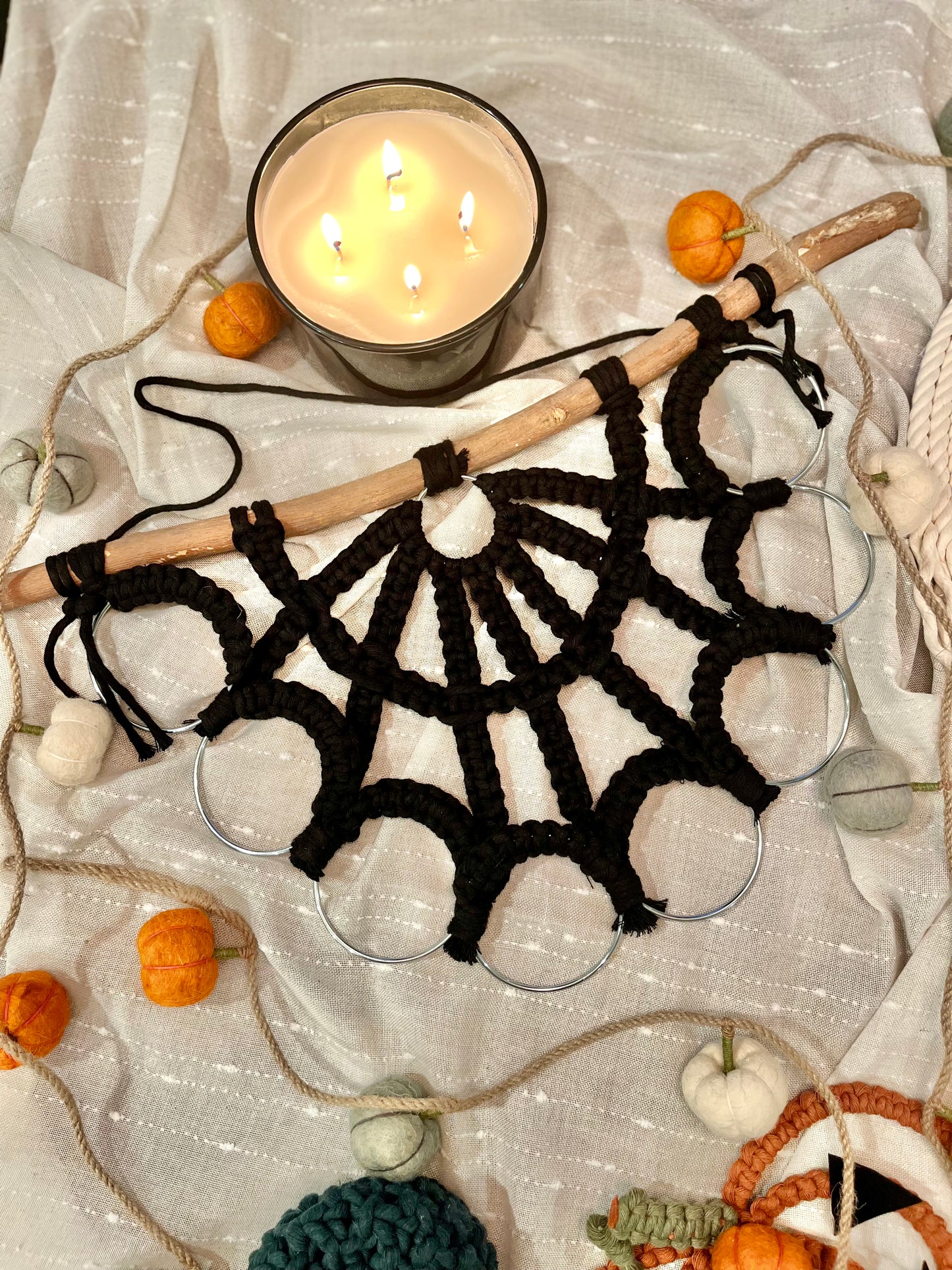 Spider Web Wall Hanging