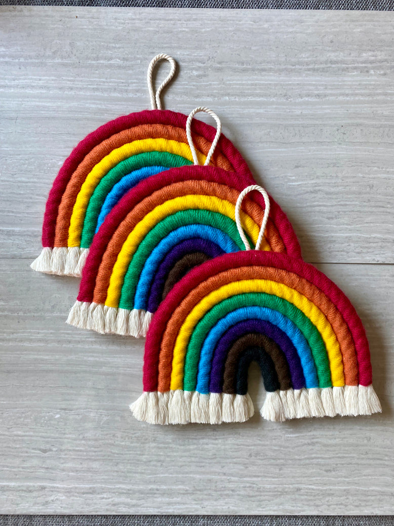 Inclusive Rainbow Wall Hanging