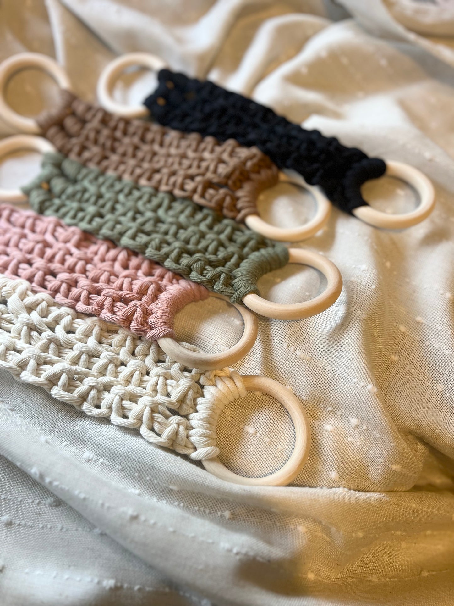 No Slip Macrame Towel Holder