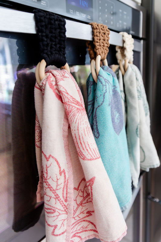 No Slip Macrame Towel Holder