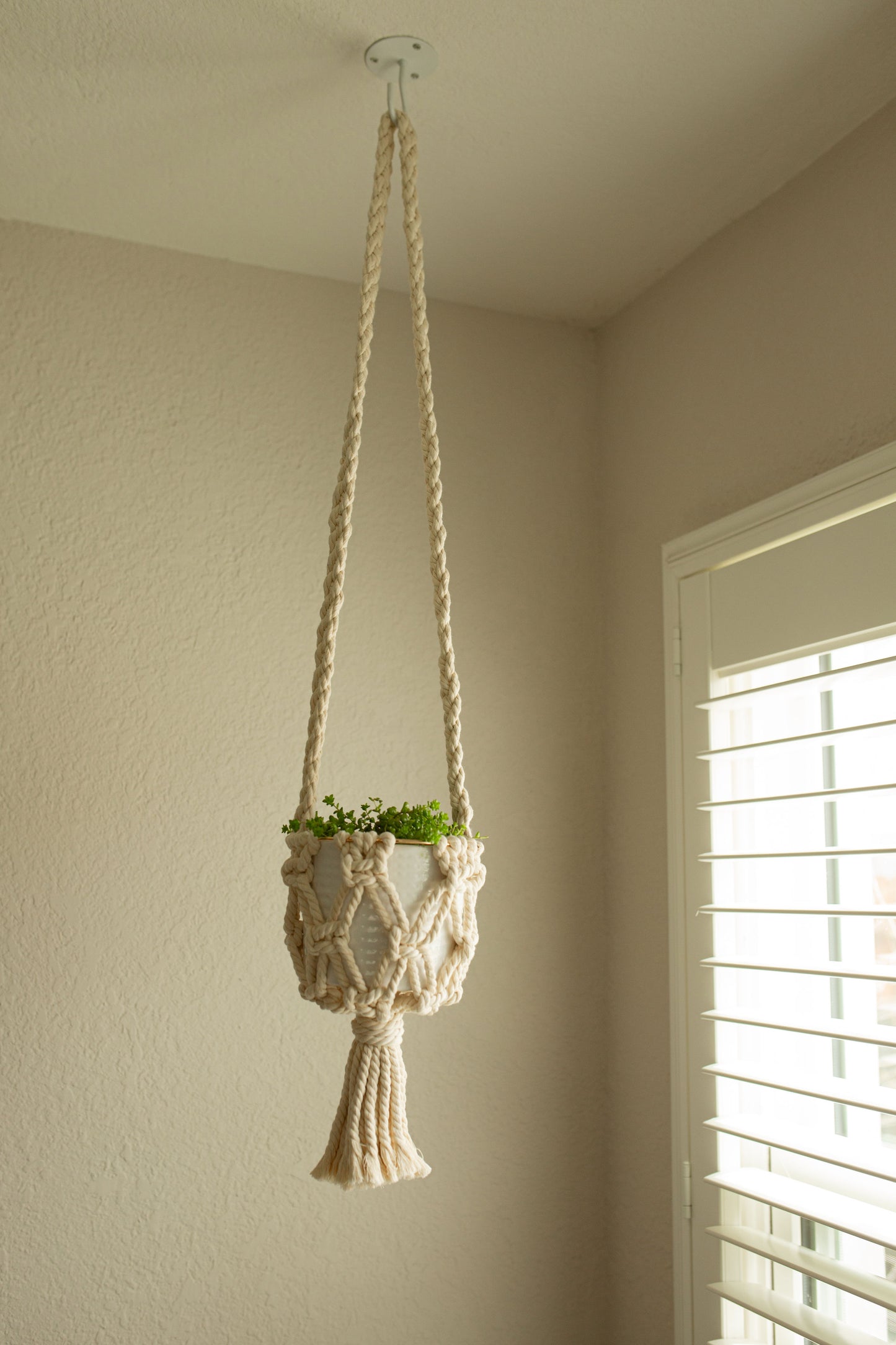 “Leander” Macramé Plant Hanger