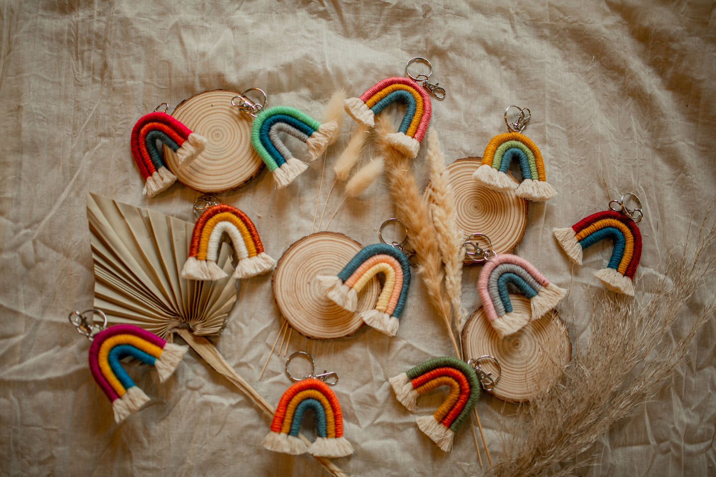 Rainbow Keychains